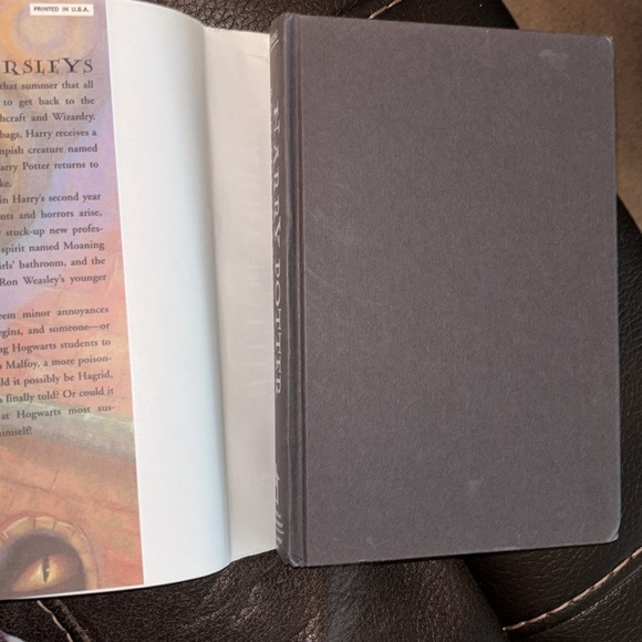 RARE Harry Potter and the Chambers of Secrets 1st American Ed w/Typo Misprints - Picture 7 of 9